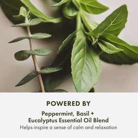 Origins close-up of exfoliating scrub texture with natural bamboo and walnut particles for smoothing