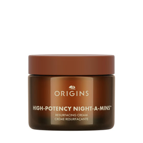 Origins jar front view showing packaging and product name for clear identification
