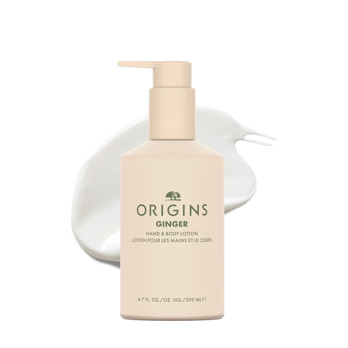 Origins Ginger front packaging showing bottle and branding for quick recognition and appeal