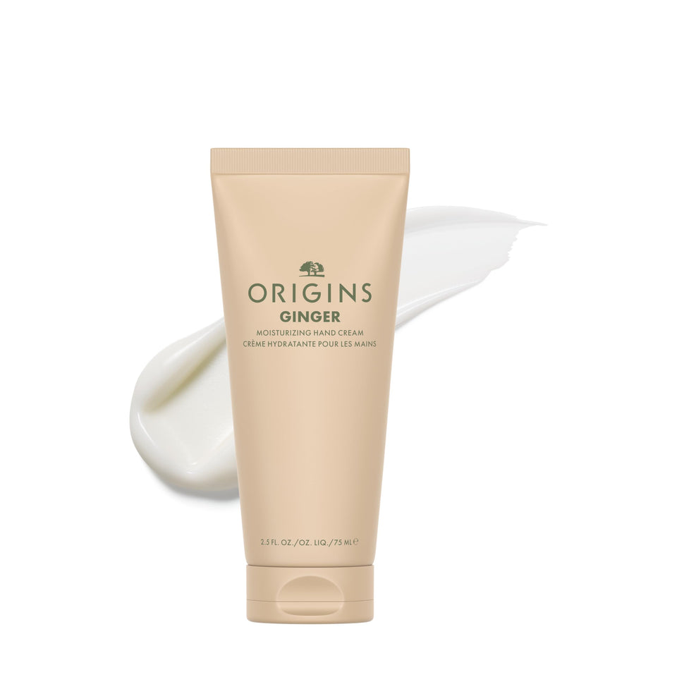 Origins front tube shot showing packaging and travel-ready sizing for hydration