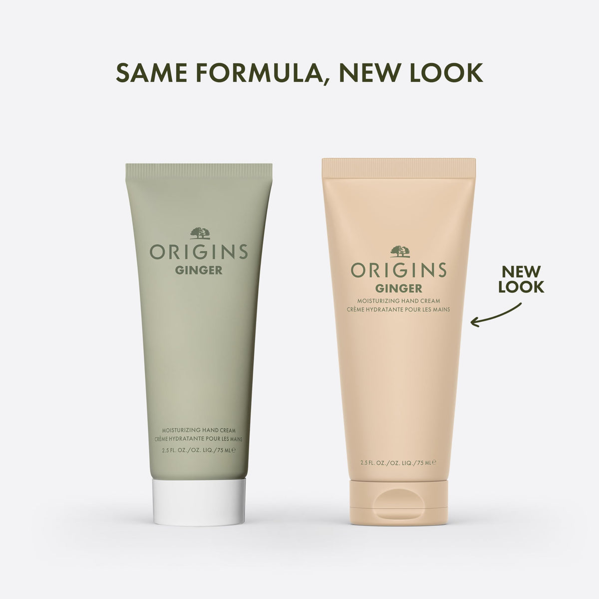 Origins cream texture close-up highlighting lightweight absorbent formula benefit