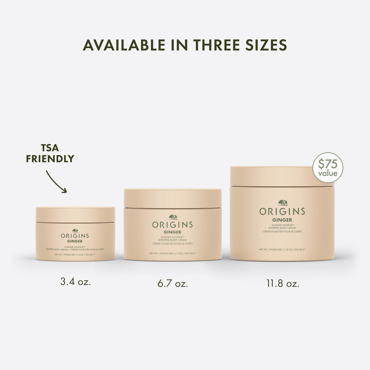 Origins packaging detail with recycled cues showing mindful packaging benefit