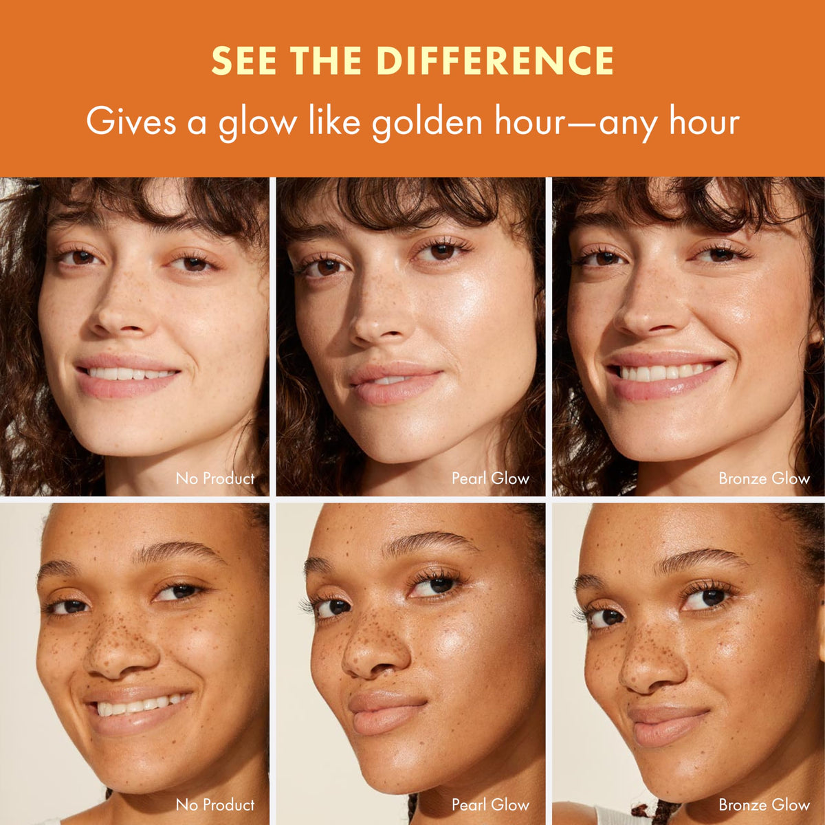 Origins GinZing applied on hand demonstrating quick-absorbing, dewy finish