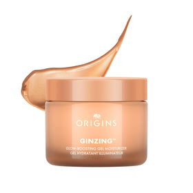 Origins GinZing front jar showing bronze glow and hydration benefit