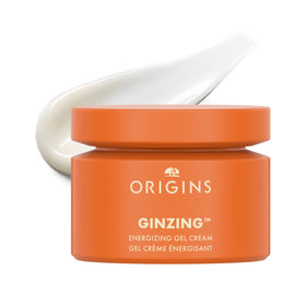 Origins GinZing front jar showing label and packaging for easy identification and benefits