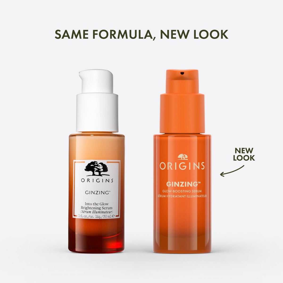 Origins GinZing pump detail highlighting easy, controlled product dispensing