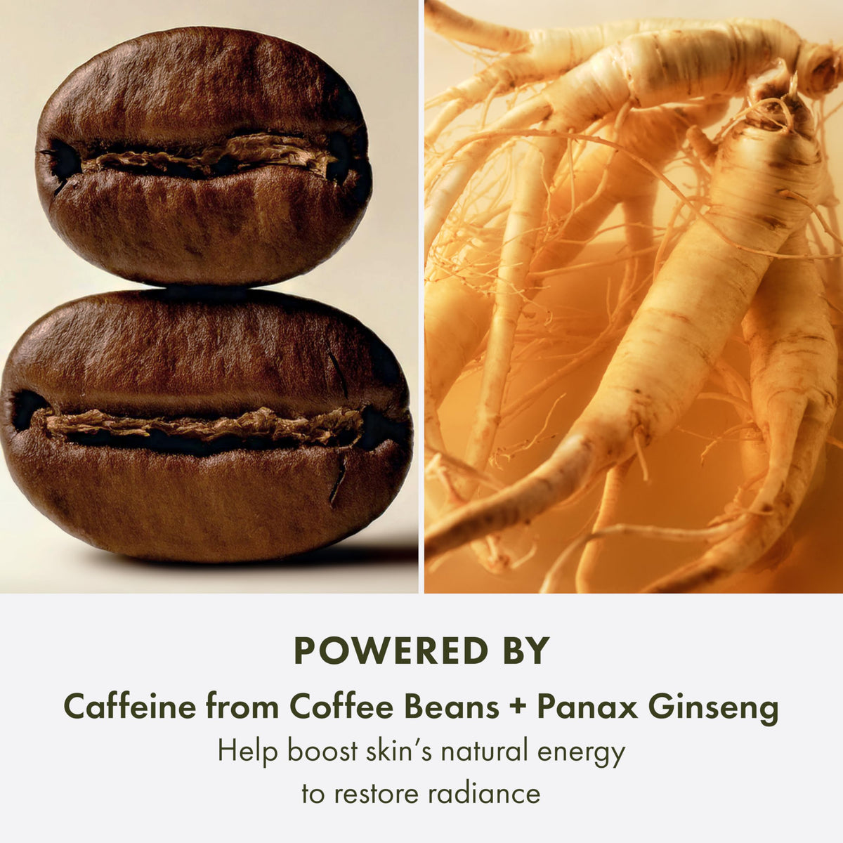 Origins GinZing applied on hand to demonstrate smooth, fast absorbing feel