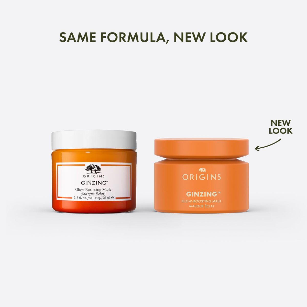 Origins GinZing cream texture close-up highlighting glow-enhancing minerals