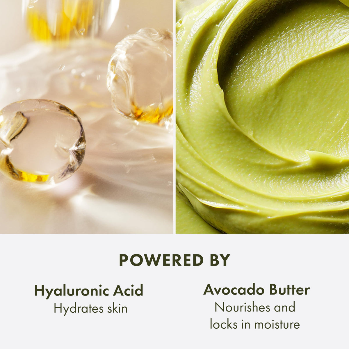 Origins used on hands to show moisturizing hand mask benefits and softness