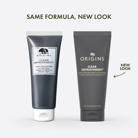 Origins mask texture close-up displaying smooth clay consistency and spreadability