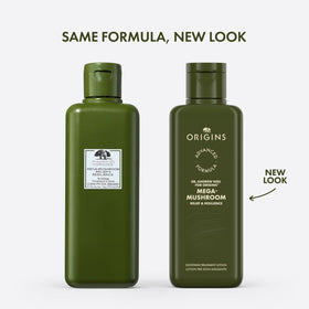 Origins lotion texture close-up highlighting lightweight hydration benefit