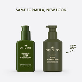 Origins moisturizer texture close-up showing lightweight emulsion and hydration feel