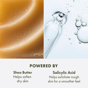 Origins label close-up showing key ingredients and vegan benefit