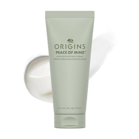 Origins Peace of Mind front tube showing compact travel packaging and benefits