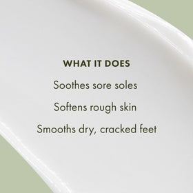 Origins 5 fl oz tube next to foot for size and scale reference