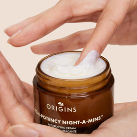 Origins squalane ingredient drop illustrating lightweight moisture and skin nourishment