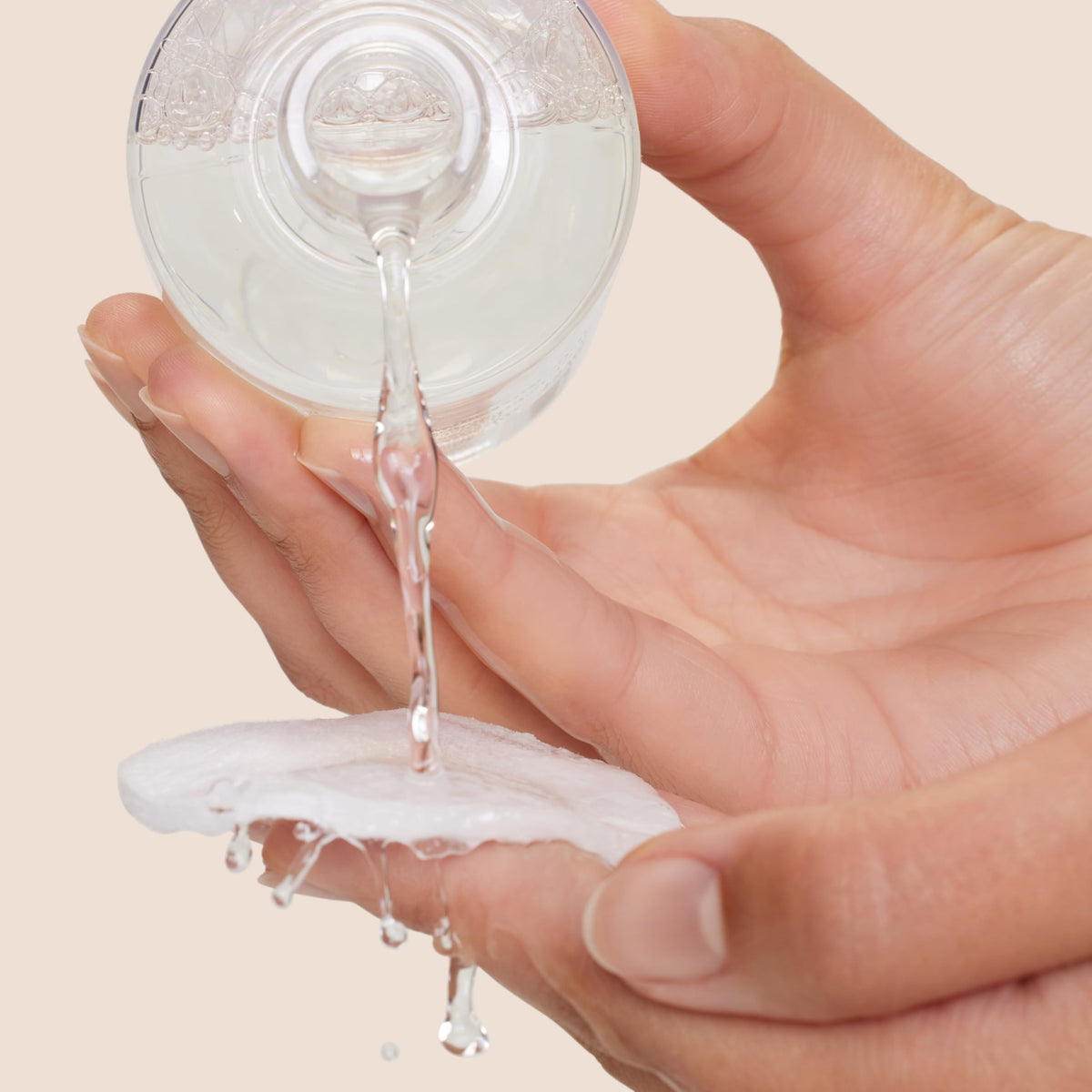 Close-up texture drop of Origins Well Off showing lightweight non-greasy benefit
