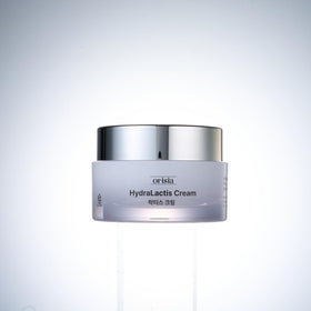 ORISIA HydraLactis front packaging showing product and brightening benefit