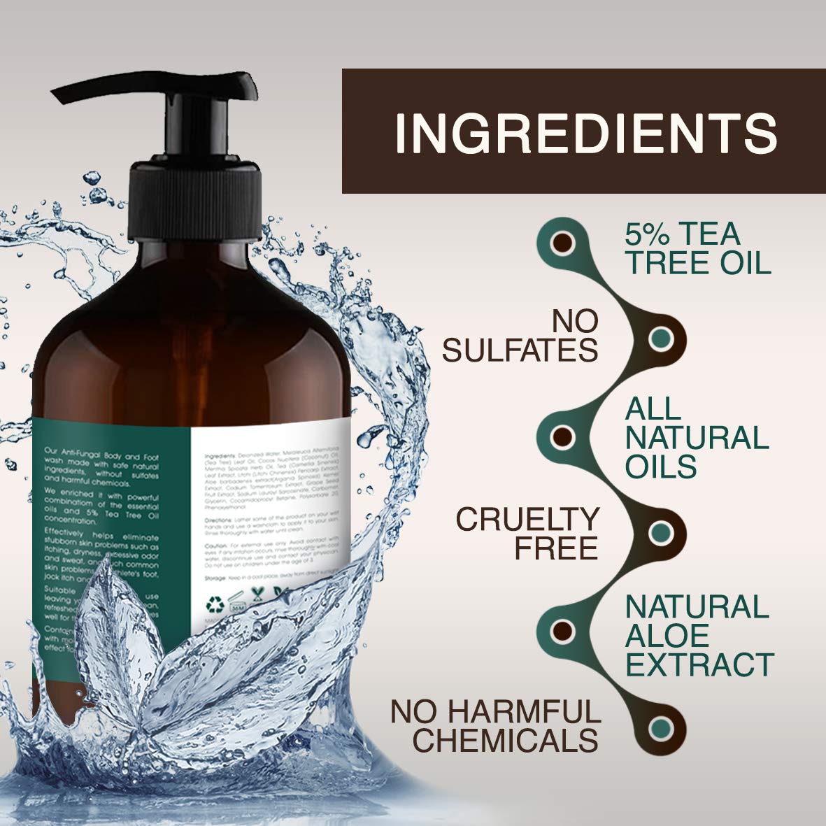 ORISO lather on hand demonstrating cleansing action and gentle foam
