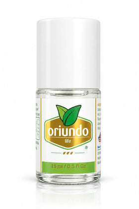 oriundo life front packaging showing product and box for protection benefit