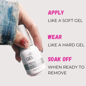 Orly Builder In A Bottle label and ingredients panel illustrating product transparency benefit