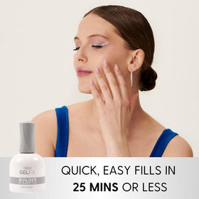 Orly Builder In A Bottle gel texture demonstrating self-leveling for smooth finish