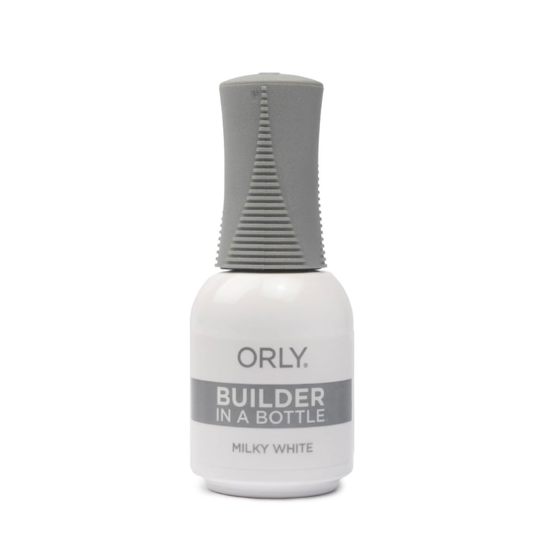 Orly bottle front view showing GELFX Builder Milky White and brand