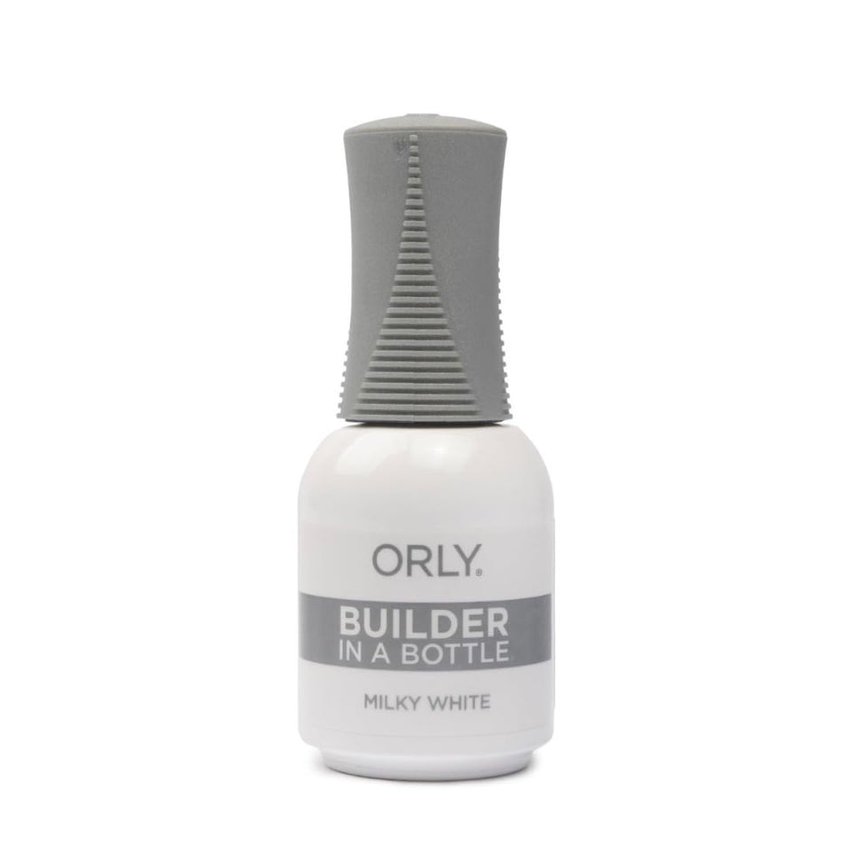Orly bottle front view showing GELFX Builder Milky White and brand