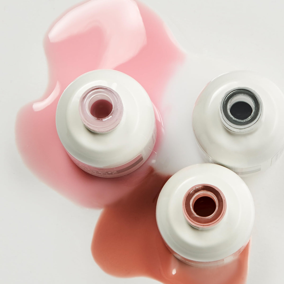 Orly GELFX Light Pink cured finish detail showing glossy smooth professional result