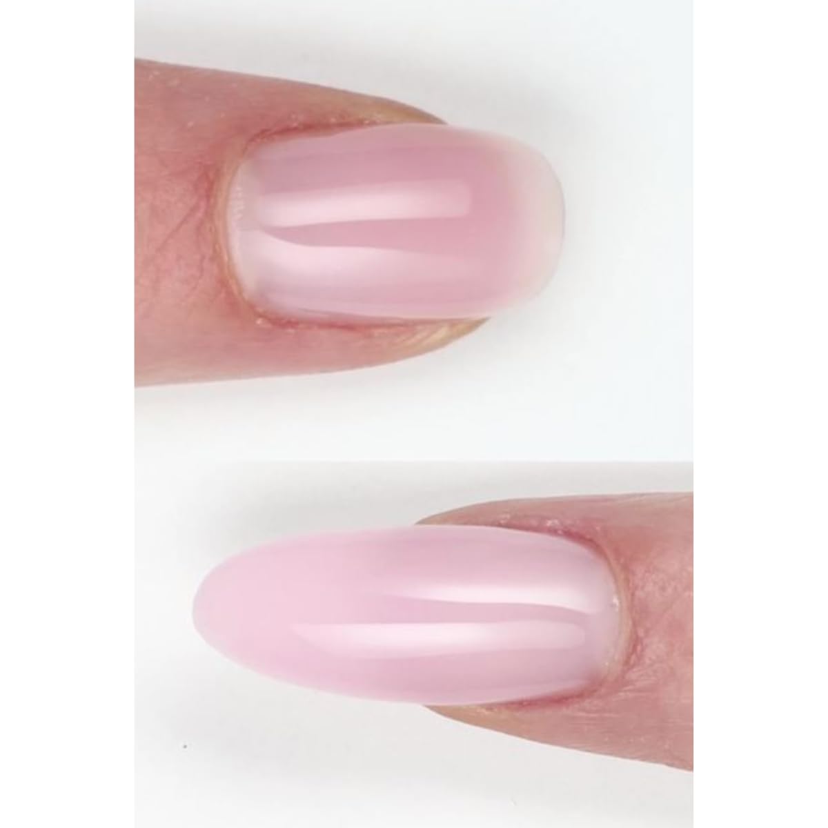 Orly GELFX Light Pink manicured hands in lifestyle shot showcasing natural-looking extensions