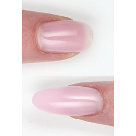 Orly GELFX Light Pink manicured hands in lifestyle shot showcasing natural-looking extensions