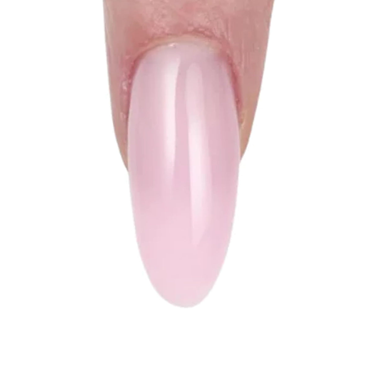 Orly GELFX Light Pink next to common bottle showing product size and salon practicality