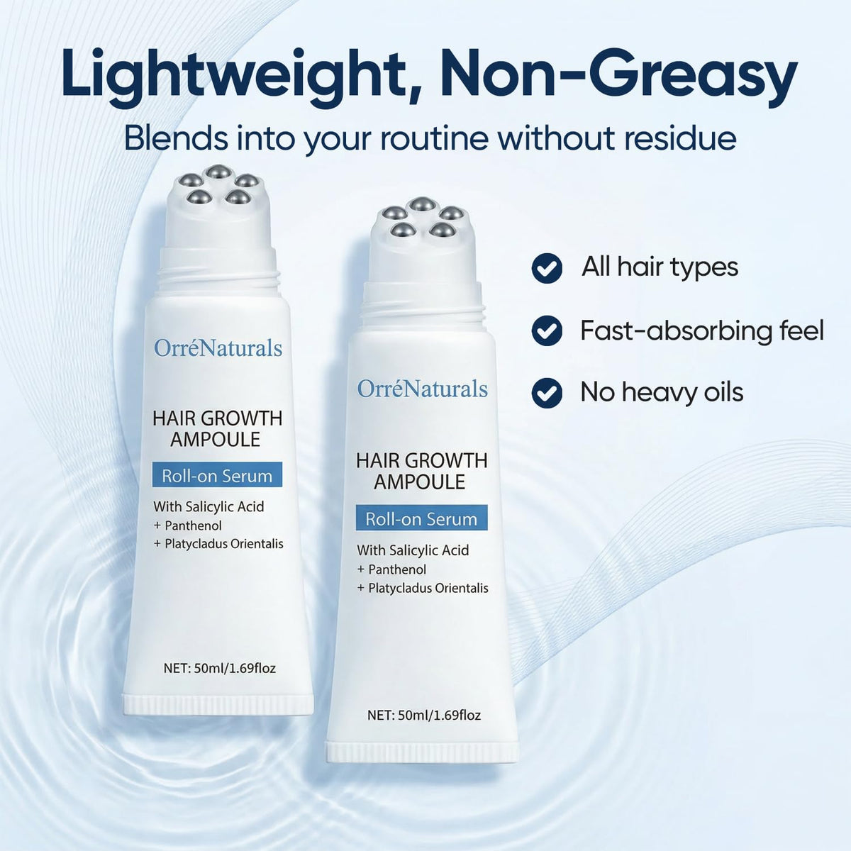 ORRÉNATURALS pumpkin seed extract bottle highlighting botanical nourishment