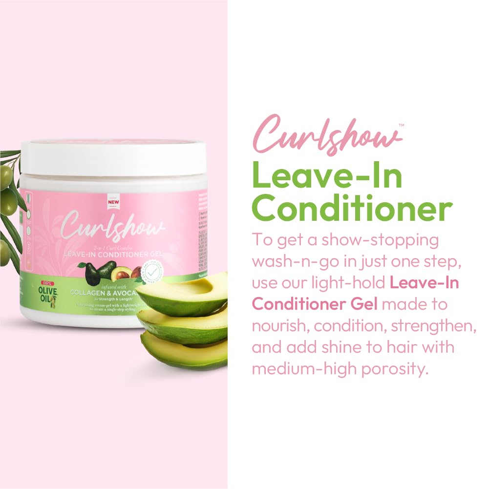 ORS label close-up highlighting collagen and avocado oil blend benefits