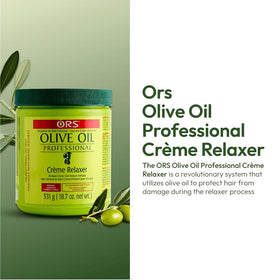 ORS before and after hair results showing smoother, shinier strands