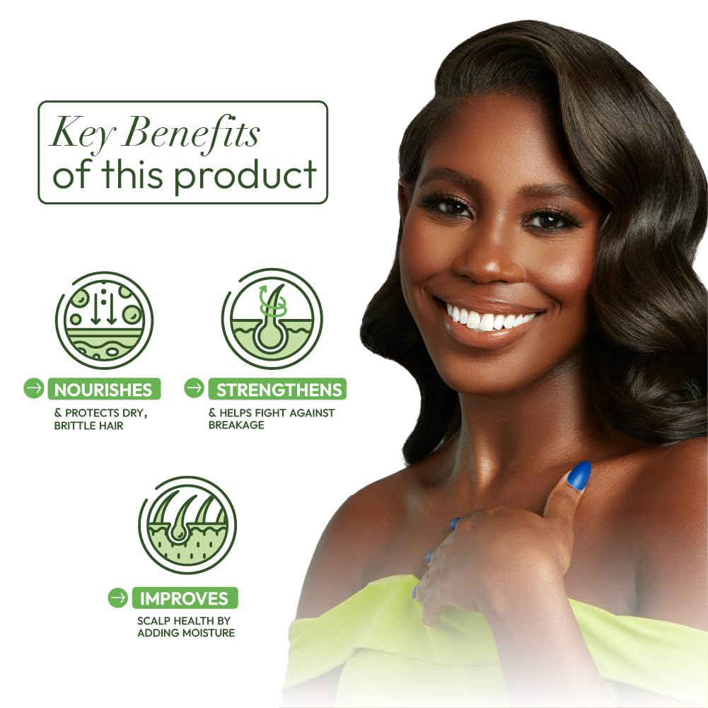 ORS cream applied in wet hair during styling to smooth frizz and add lasting shine