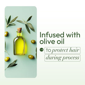 ORS after photo of smooth hair showing added shine and improved manageability
