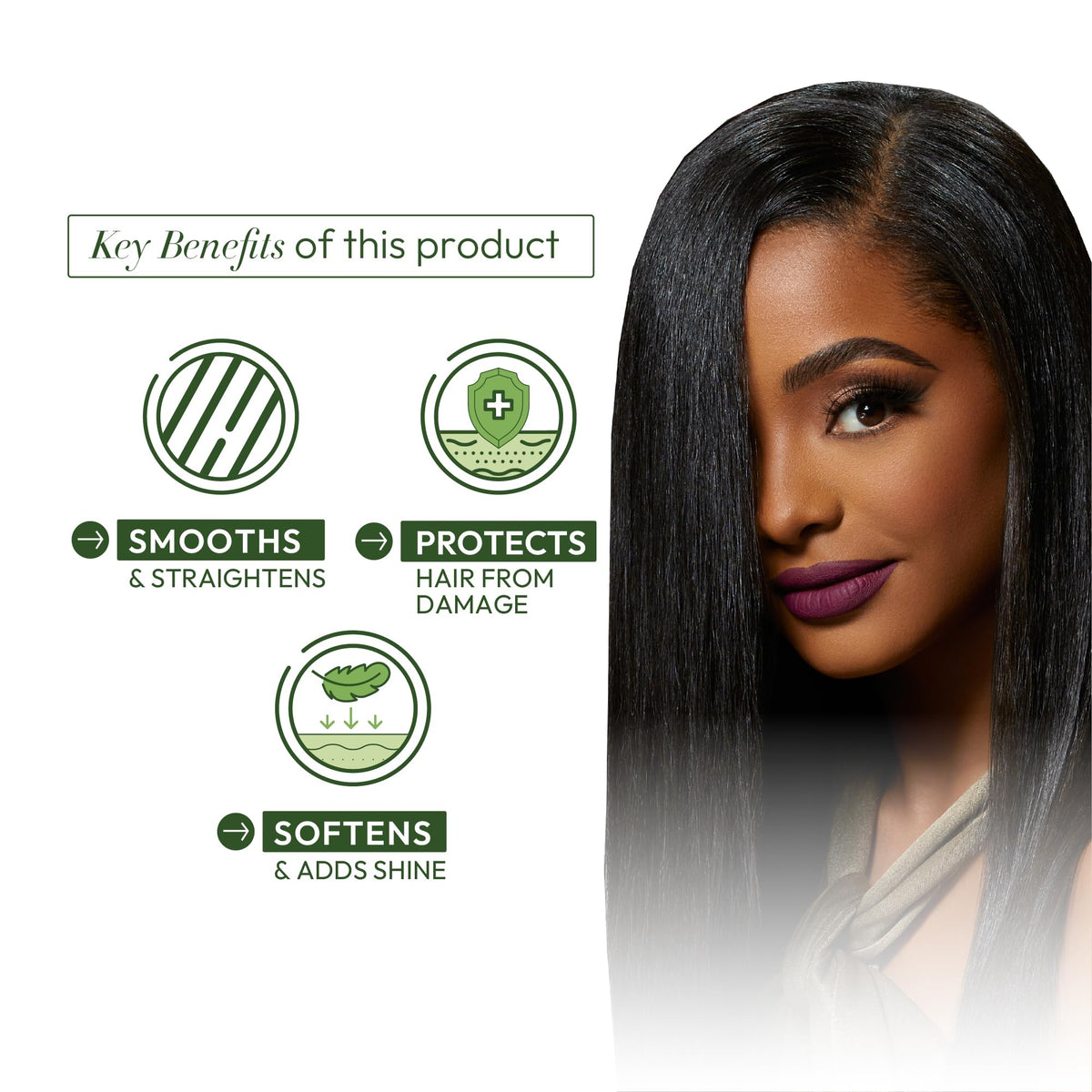 ORS ingredients label showing olive oil, shea butter, pequi oil