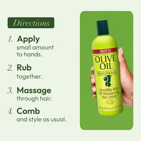 ORS bottle on bathroom shelf in lifestyle scene suggesting everyday professional care