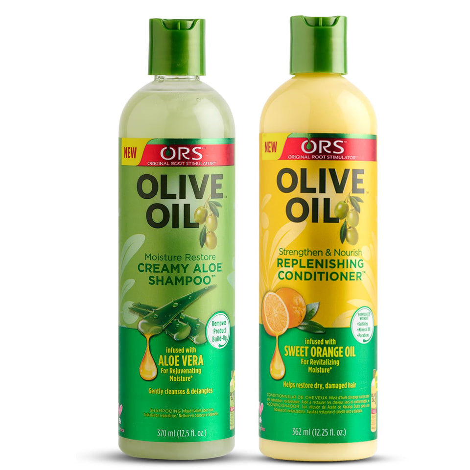 ORS front packaging showing both bottles and clear product benefit