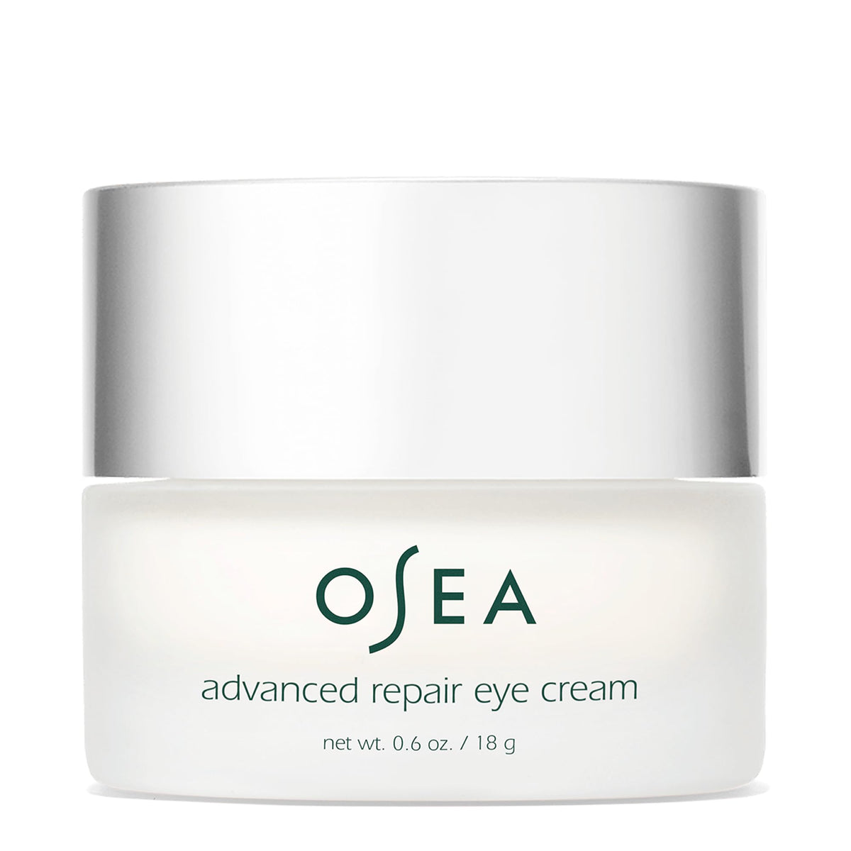 OSEA jar front view showing label and compact clean-beauty packaging for travel