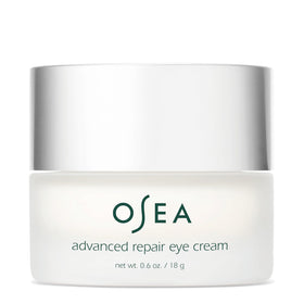 OSEA jar front view showing label and compact clean-beauty packaging for travel