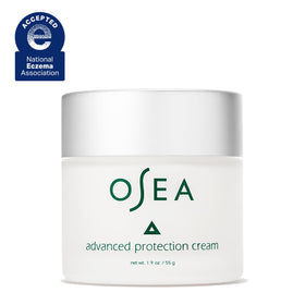 OSEA cream texture close-up showing smooth richness and absorbency benefit