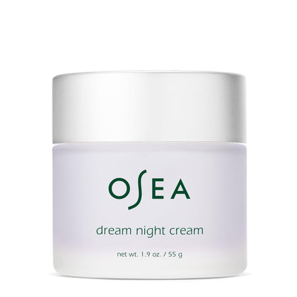 OSEA front jar view showing packaging and restful benefit