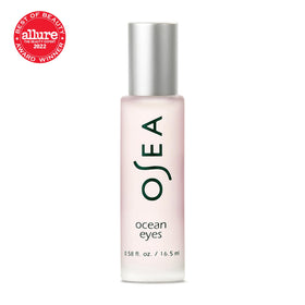 OSEA on bathroom vanity in natural light suggesting daily routine integration