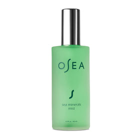 OSEA front packaging of Sea Minerals Hydrating Toner showing brand and bottle, highlights clean formula benefit