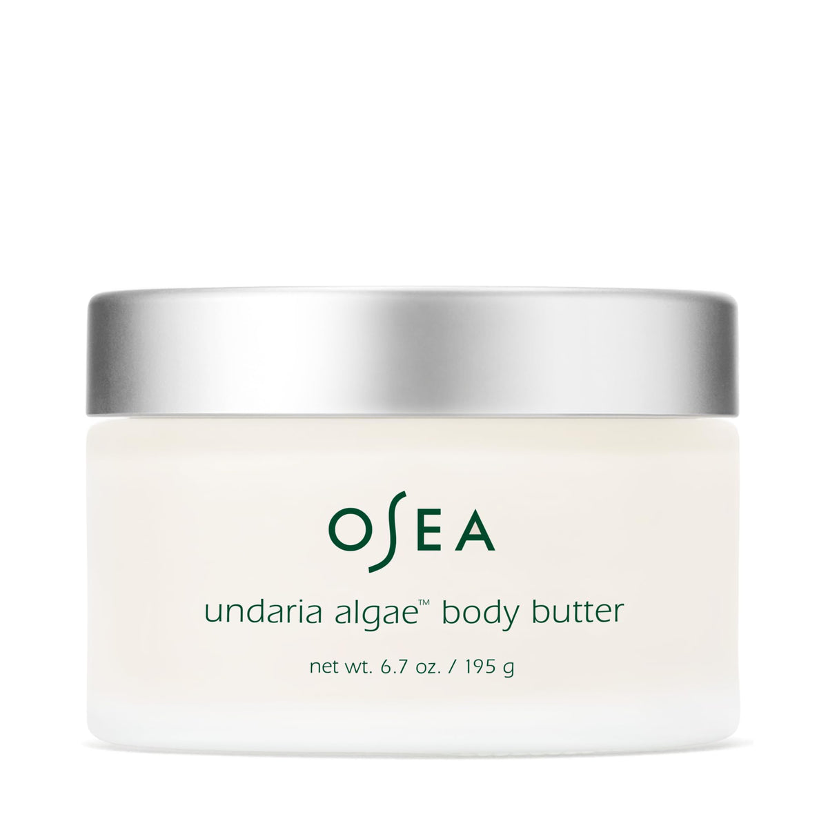 OSEA front jar view showing clean vegan body butter and brand luxury
