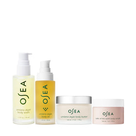 OSEA Undaria Algae Body Oil texture close-up highlighting lightweight nourishment and improved elasticity