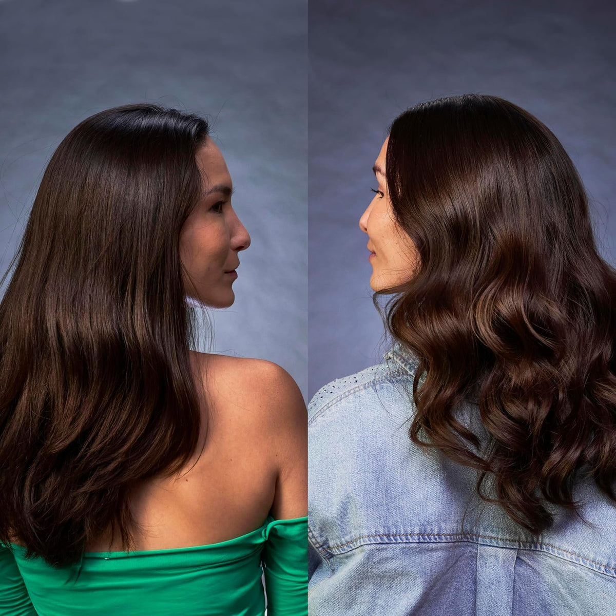 OSiS+ styled short hair before and after showing improved texture and separation