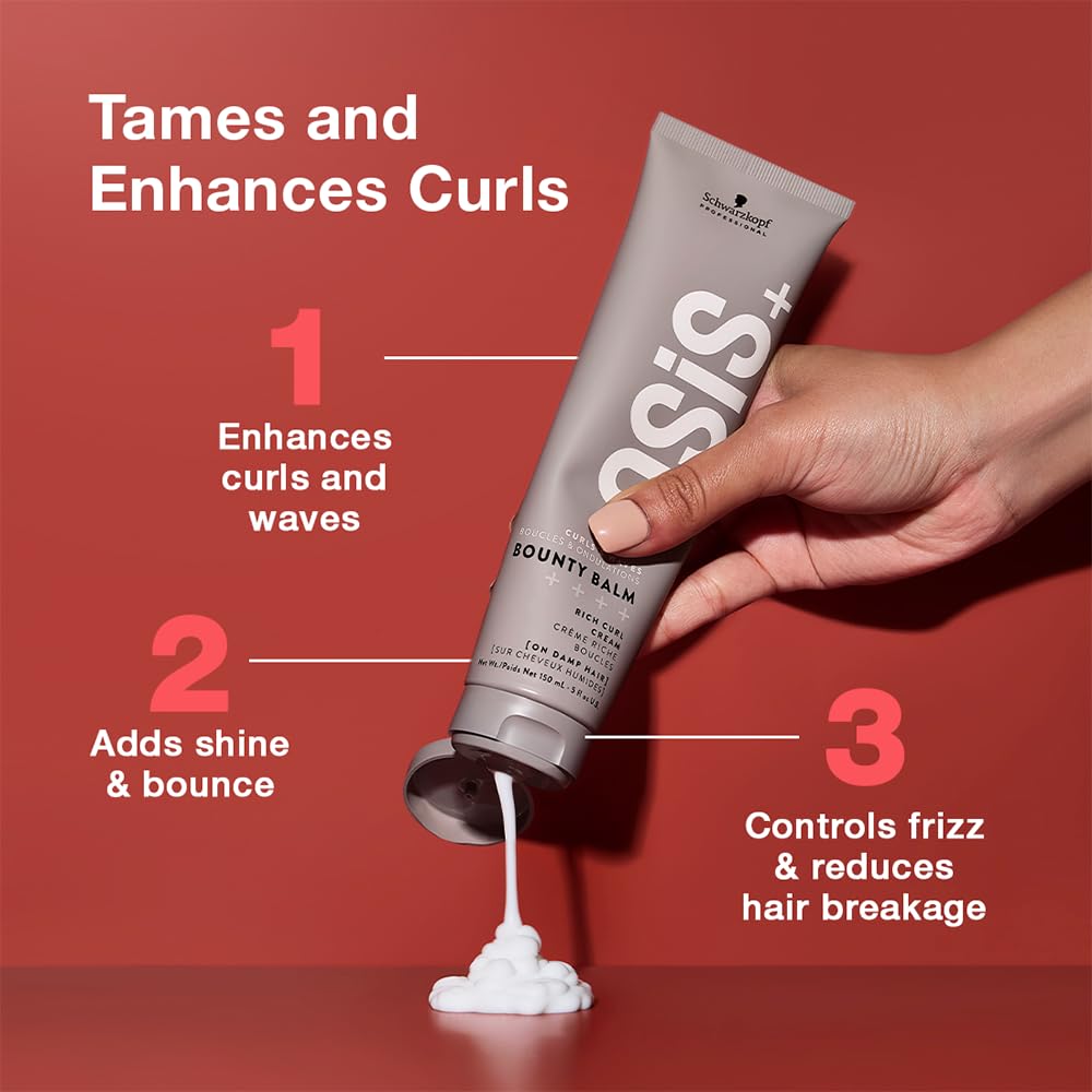 OSiS+ close-up of cream texture highlighting smooth, lightweight formula